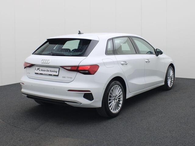 Audi A3 SPORTBACK 35 TFSI 150PK S-tronic Advanced · Navigatie · P-Sensoren · Keyless · Stoelverwarming · Cruise Control · 17'' Inch ·