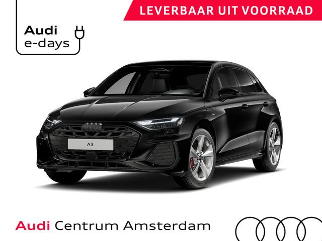 Audi A3 SPORTBACK S edition Competition 45 TFSI e 272 pk | Glazen panoramadak | Sonos premium 3D | Assistentiepakket plus | Ambient verlichting |