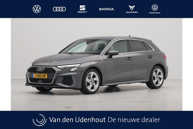 Audi A3 SPORTBACK 35 TFSI 150pk S-tronic S-line Navigatie Carplay Parkassist Stoelverwarming Pdc Acc