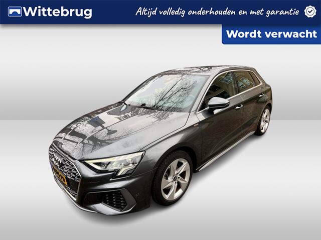 Audi A3 SPORTBACK 30 TFSI 110PK S edition / LED / Navigatie / Climate-control / Parkeersensoren achterzijde / 17'' LMV