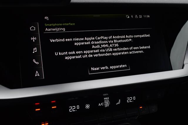 Audi A3 SPORTBACK 35 TDI / 2x S-line/ Head-Up Display/ Bang & Olufsen Sound System/ Panoramadak/ 110kW (150PK)