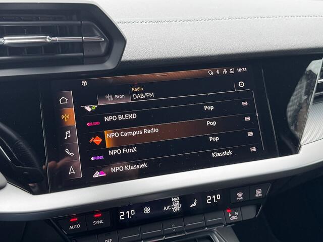 Audi A3 SPORTBACK 30 TFSI 2xS-line autom ecc,1/2leer,navi,led,lmv,digidash,chroom,pdc