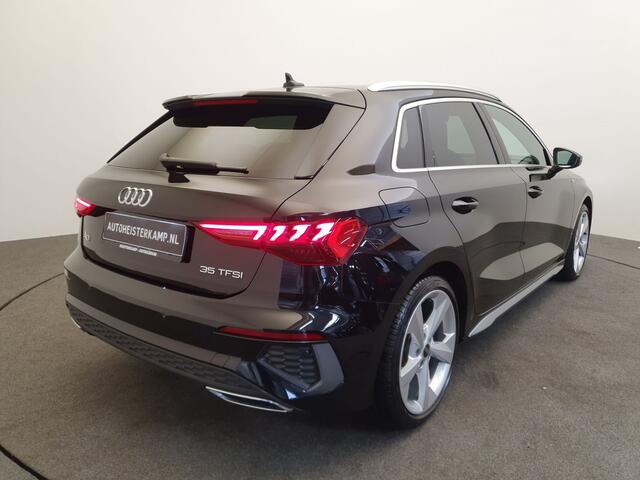 Audi A3 SPORTBACK 35 TFSI 150pk S-Line S-Tronic Virtual cockpit, Cruise control, App connect
