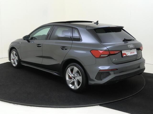 Audi A3 SPORTBACK 45 TFSI e S edition Competition | SoH 100% | Panoramadak | Bang & Olufsen | Virtual cockpit Plus | Stoelverwarming | Lederen bekleding | CarPlay | Cruise control |