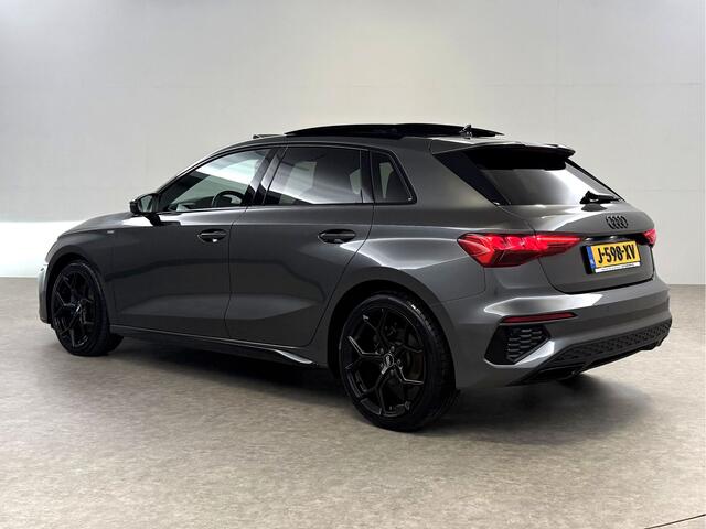 Audi A3 SPORTBACK 30 TFSI S-line Black optic | Pano | Virtual | Carplay | Cruise | Navi | Parkeersens.