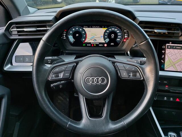 Audi A3 SPORTBACK 30 TFSI 110pk Automaat Advanced Edition | Origineel NL | Navi | Apple Carplay+Android Auto | Clima | Cruise | Led Koplampen | Pdc V+A | Rijstrook+Licht+Regensensor | 17''lm