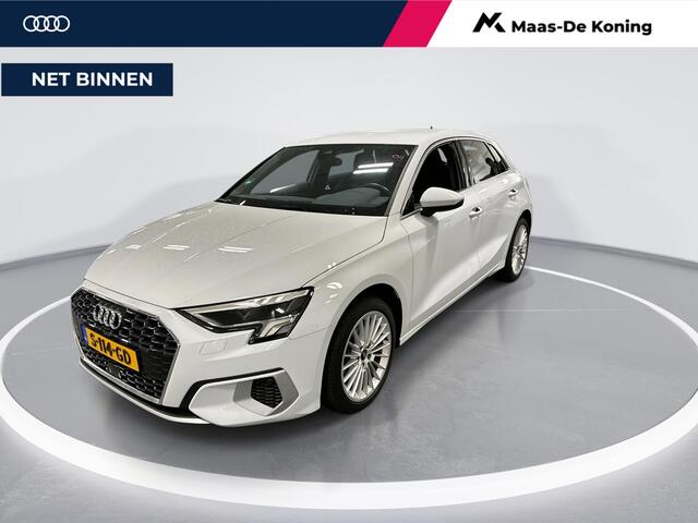 Audi A3 SPORTBACK 30 TFSI 110pk S-tronicAdvanced edition · Apple/Android Car Play · Navigatie · P-Sensoren · Cruise Control · 17'' Inch ·