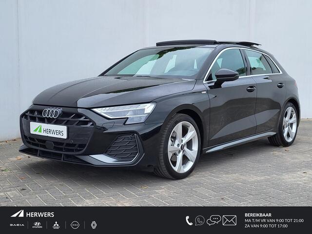Audi A3 SPORTBACK 35 TFSI S line Automaat / Panoramadak / SONOS premium audio / Apple Carplay / Android Auto / S-line interieur & extrieur / Camera / DAB / Stoelverwarming / Adap Cruise / Matrix LED /