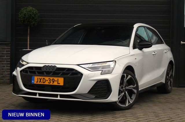Audi A3 SPORTBACK 45 TFSI e S edition Competition 4 jaar fabrieksgarantie | Panorama Dak | 3x S-line | Leer | ACC | Matrix
