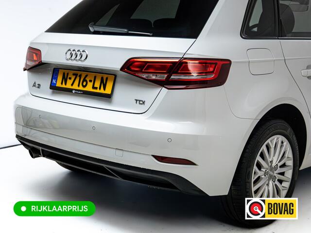 Audi A3 SPORTBACK 1.6 TDI Pro Line 116 PK Automaat | Leer | Panoramadak | Stoelverwarming | Adap. Cruise | Navigatie. Stoelverwarming, Climate control