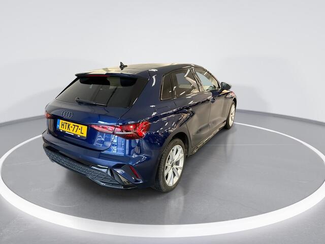 Audi A3 SPORTBACK 40 TFSIe 204pk S-tronic S edition · Camera · Apple/Android Car Play · Navigatie · P-Sensoren · Park Assist · 17'' Inch · Garantie t/m 08-07-2029 of 100.000km