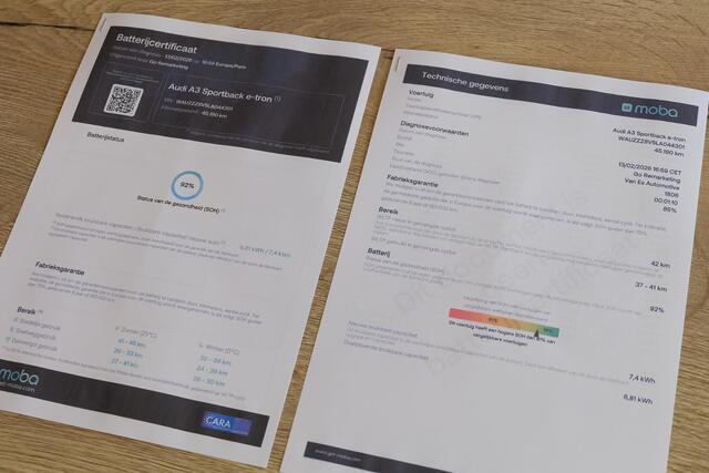 Audi A3 SPORTBACK 40 e-tron Advance Sport / SoH 92% / ACC / Dealeronderhouden