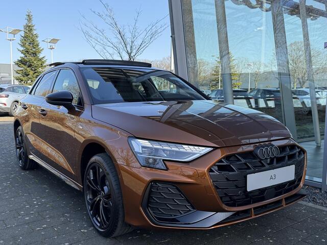 Audi A3 SPORTBACK S edition Competition 45 TFSI e 200 kW / 272 PK Sp Ipanemabraun Audi Exclusive | Panoramadak | Elektrische Stoelen | SONOS | Camera |