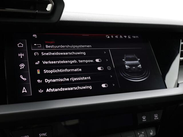 Audi A3 SPORTBACK 40 TFSIe 204pk S-Tronic S Edition · Camera · Parkeerassistent · Zwart Optiek Plus · Stoelverwarming · ACC · Drive Select · Garantie t/m 06-05-2029 of 100.000km