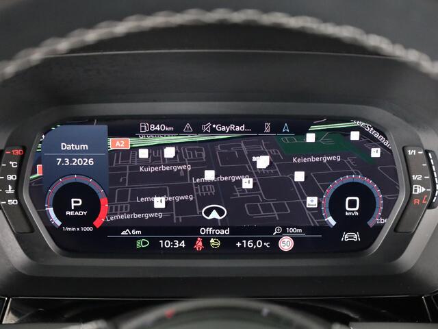 Audi A3 SPORTBACK 35 TFSI S edition 150pk | Navigatie | Stoelverwarming | Cruise Controle | 17 inch Lichtmetalen velgen | Verlengde garantie