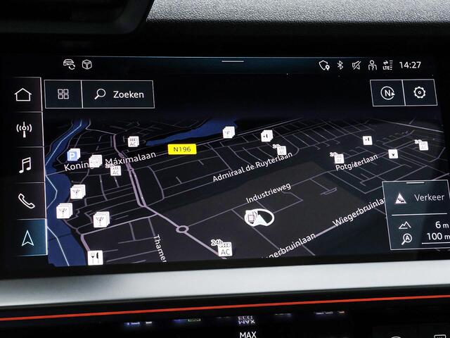 Audi A3 SPORTBACK 40 TFSIe 204pk S-tronic · Panoramadak · Camera · B&O Audio · Elek. Achterklep · Apple/Android Car Play · 18'' Inch · Garantie t/m 13-05-2026 of 100.000km