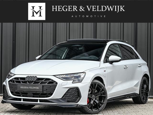 Audi A3 SPORTBACK 45 TFSI e S edition Competition | Panoramadak | 5 jr garantie | Ambiance interieur | Active Cruise | Sonos Sound | S-Seats + Memory | Head-Up | Camera | Stoelverwarming | Keyless