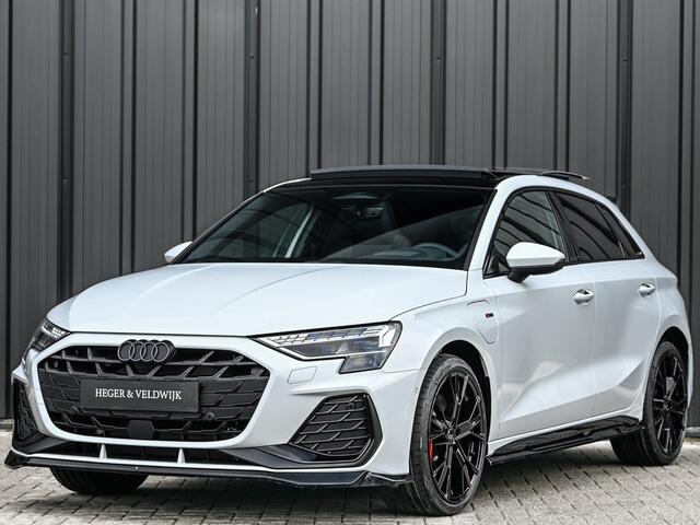 Audi A3 SPORTBACK 45 TFSI e S edition Competition | Panoramadak | 5 jr garantie | Ambiance interieur | Active Cruise | Sonos Sound | S-Seats + Memory | Head-Up | Camera | Stoelverwarming | Keyless
