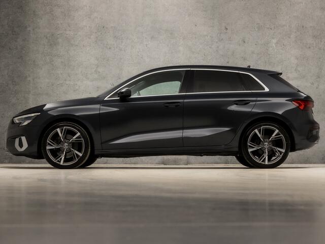 Audi A3 SPORTBACK 35 TFSI Sport 150Pk Automaat (NIEUW MODEL, DRAADLOOS APPLE CARPLAY, GROOT NAVI, GETINT GLAS, KEYLESS, MATRIX LED, SPORTSTOELEN, NIEUWE APK, CRUISE, FLIPPERS, NIEUWSTAAT)