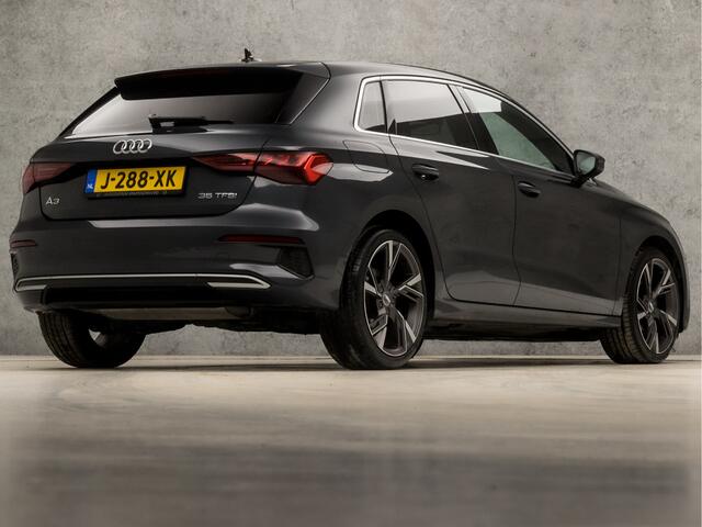 Audi A3 SPORTBACK 35 TFSI Sport 150Pk Automaat (NIEUW MODEL, DRAADLOOS APPLE CARPLAY, GROOT NAVI, GETINT GLAS, KEYLESS, MATRIX LED, SPORTSTOELEN, NIEUWE APK, CRUISE, FLIPPERS, NIEUWSTAAT)