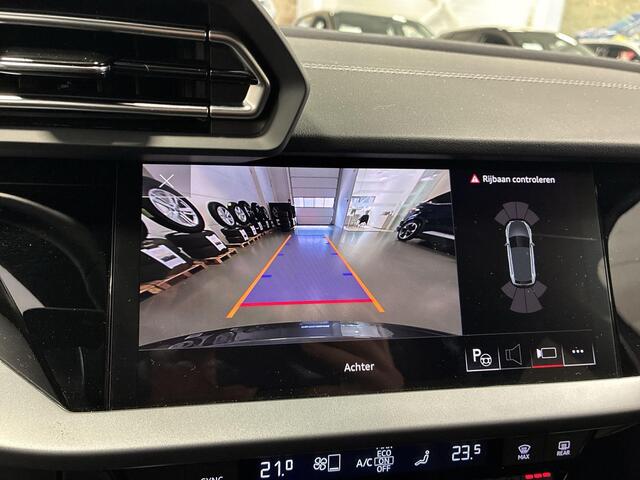 Audi A3 SPORTBACK 45 TFSIe 272pk S-tronic S edition Competition · Camera · Sonos Audio · Elektrische stoelverstelling · Keyless · Apple/Android Car Play · Stoelverwarming · Afneembare Trekhaak · 17'' Inch ·