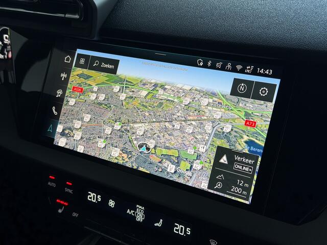 Audi A3 SPORTBACK 40 TFSI E 204 PK PHEV SPORT MMI NAVI ELEK.KLEP CAMERA CARPLAY VIR.COCKPIT KEYLESS LED PHEV PLUG IN HYBRID