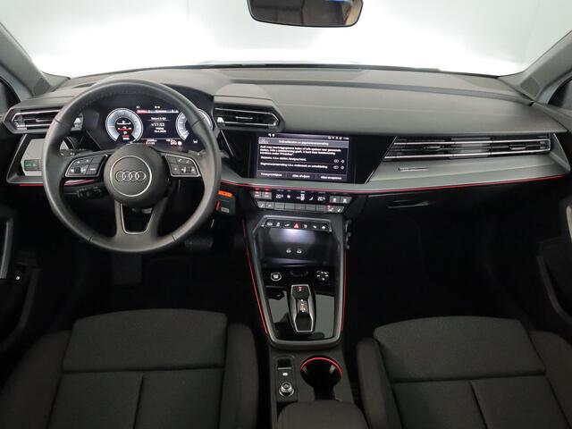 Audi A3 SPORTBACK 40 TFSI e Advanced edition 204 pk s-tronic | SOH 100% | Verlengde garantie | Navigatie | Parkeersensoren (Park assist) | Achteruitrijcamera | Stoelverwarming | Adaptieve cruise control |