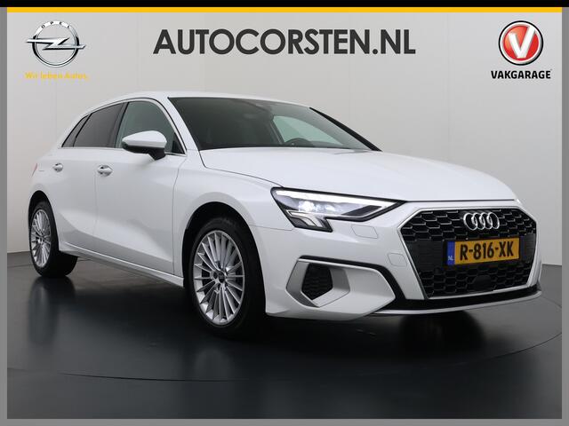 Audi A3 SPORTBACK 30TFSI m.Hybrid Automaat Apple Carplay Android Auto Adap.Cruise Navi Ecc Sportstoelen Pdc Cruise Control Advanced Edition Privacy Glas Lmv Led DAB Wifi Regensensor Rijstrooksensor Virtual Cockpit 1e Eigenaar Origineel Nederlandse Auto
