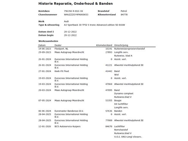 Audi A3 SPORTBACK 30TFSI m.Hybrid Automaat Apple Carplay Android Auto Adap.Cruise Navi Ecc Sportstoelen Pdc Cruise Control Advanced Edition Privacy Glas Lmv Led DAB Wifi Regensensor Rijstrooksensor Virtual Cockpit 1e Eigenaar Origineel Nederlandse Auto