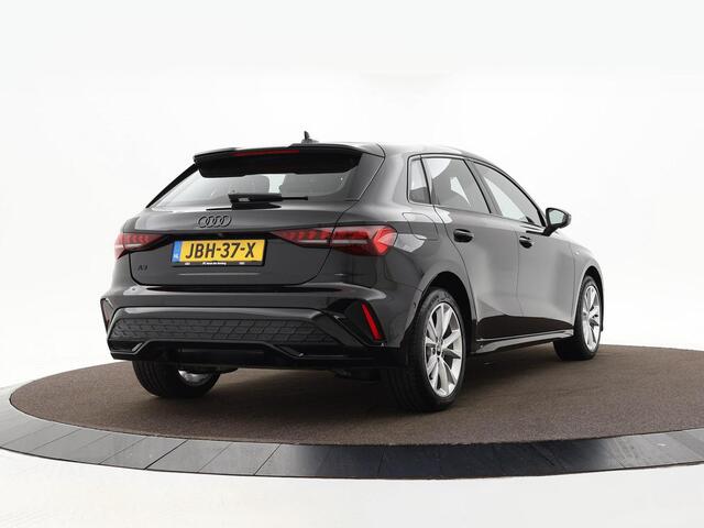 Audi A3 SPORTBACK 40 TFSIe 204pk S-tronic S edition · Camera · Apple/Android Car Play · Stoelverwarming · Navigatie · P-Sensoren · 17'' Inch · Garantie t/m 18-08-2029 of 100.000km