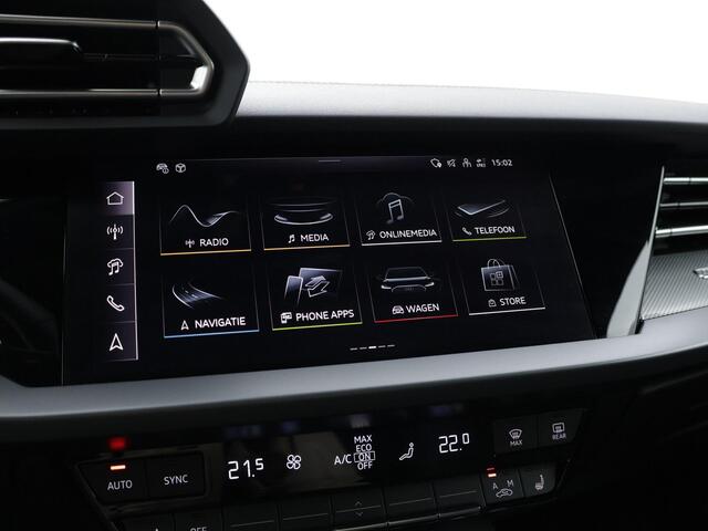 Audi A3 SPORTBACK 40 TFSIe 204pk S-tronic S edition · Camera · Apple/Android Car Play · Stoelverwarming · Navigatie · P-Sensoren · 17'' Inch · Garantie t/m 18-08-2029 of 100.000km