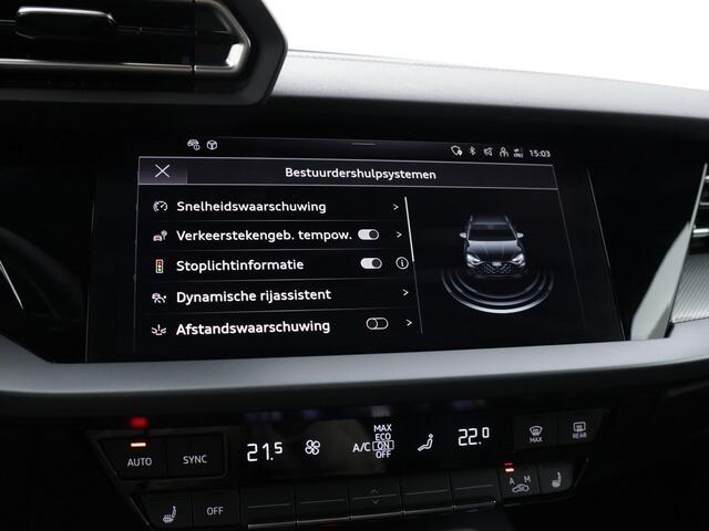 Audi A3 SPORTBACK 40 TFSIe 204pk S-tronic S edition · Camera · Apple/Android Car Play · Stoelverwarming · Navigatie · P-Sensoren · 17'' Inch · Garantie t/m 18-08-2029 of 100.000km