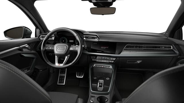 Audi A3 SPORTBACK 45 TFSI e S edition Competition | 272 PK | SoH 100% | Trekhaak | Matrix LED koplampen | Head-up display | S line | Sonos audio |