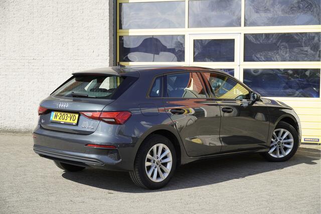 Audi A3 SPORTBACK 30 TFSI Automaat! 5drs Pro Line BJ2022 Lmv 16" | Led | Pdc | App-Connect | Virtual cockpit | Climate control | Cruise control | Getint glas