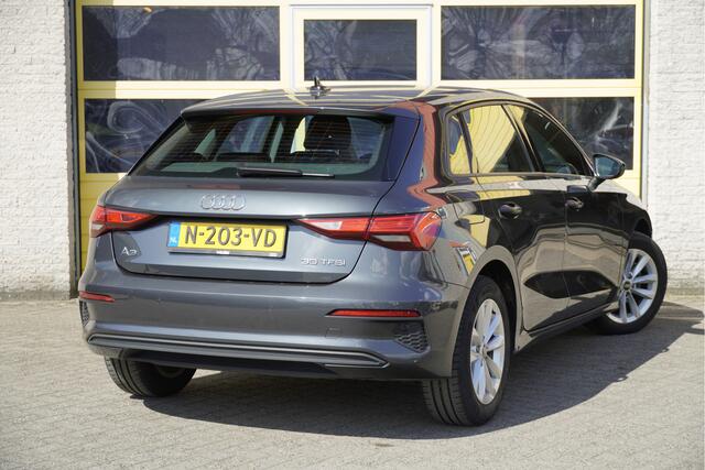 Audi A3 SPORTBACK 30 TFSI Automaat! 5drs Pro Line BJ2022 Lmv 16" | Led | Pdc | App-Connect | Virtual cockpit | Climate control | Cruise control | Getint glas