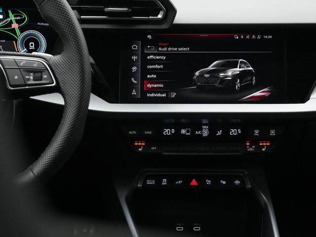Audi A3 SPORTBACK 40 TFSI e 204 pk S edition / S-Line | Panoramadak | Achteruitrijcamera | Stoelverwarming | Adaptive Cruise | Navigatie