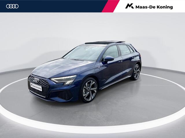 Audi A3 SPORTBACK 40 TFSIe 150kW/204PK S Line · Panoramadak · Leder · Camera · Apple/Android Car Play · Drive select
