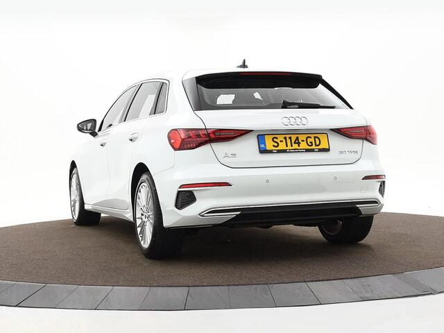 Audi A3 SPORTBACK 30 TFSI 110pk S-tronic Advanced edition · Apple/Android Car Play · Navigatie · P-Sensoren · Cruise Control · 17'' Inch ·