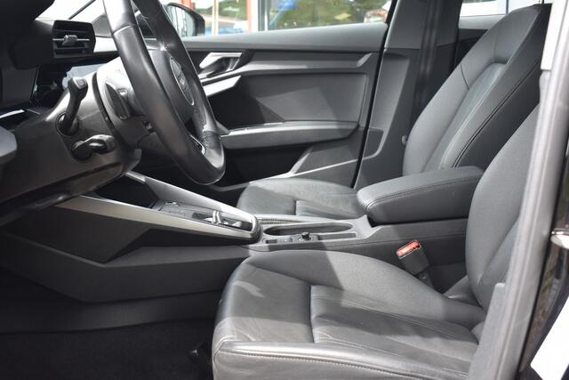 Audi A3 SPORTBACK 35 TFSI S edition S-line | Leder | Adaptieve Cruise | Navi | Carplay | 12 mnd BOVAG garantie | Whatsapp 06-53188999