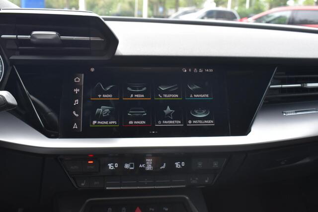 Audi A3 SPORTBACK 35 TFSI S edition S-line | Leder | Adaptieve Cruise | Navi | Carplay | 12 mnd BOVAG garantie | Whatsapp 06-53188999