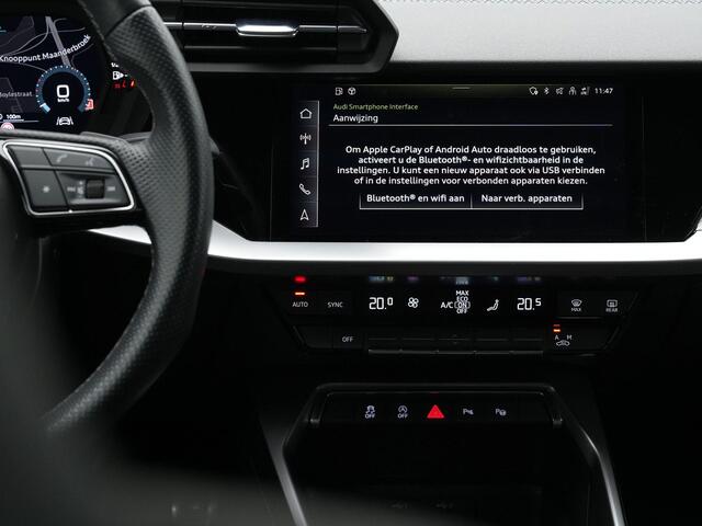 Audi A3 SPORTBACK 35 TFSI S-tronic S edition / S-Line | Fijnnappa leder | Matrix LED | Navigatie | Sportonderstel
