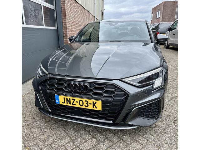 Audi A3 SPORTBACK 45 TFSI e S-Line edition Comp. Leder/Alcantara,Matrix,Stoelverw,El klep,28950incl btw