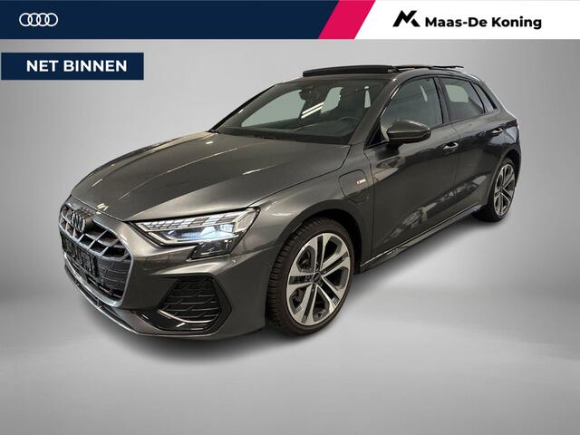 Audi A3 SPORTBACK 40 TFSI e S edition · Panoramadak · Camera · Sonos Sound · Dodehoeksensor · Head-Up Display · Keyless · Garantie t/m 08-07-2030 of 100.000km