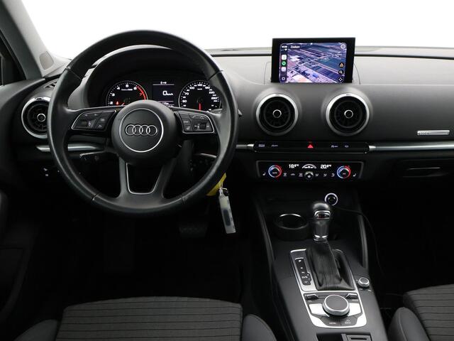 Audi A3 SPORTBACK 40 TFSI 190 PK S-TONIC AUT. DESIGN PRO LINE *COSMOSBLAUW METALLIC* + CARPLAY | STOEL/STUURVERW. | 18 INCH