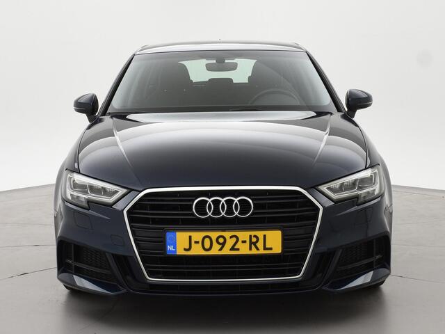 Audi A3 SPORTBACK 40 TFSI 190 PK S-TONIC AUT. DESIGN PRO LINE *COSMOSBLAUW METALLIC* + CARPLAY | STOEL/STUURVERW. | 18 INCH