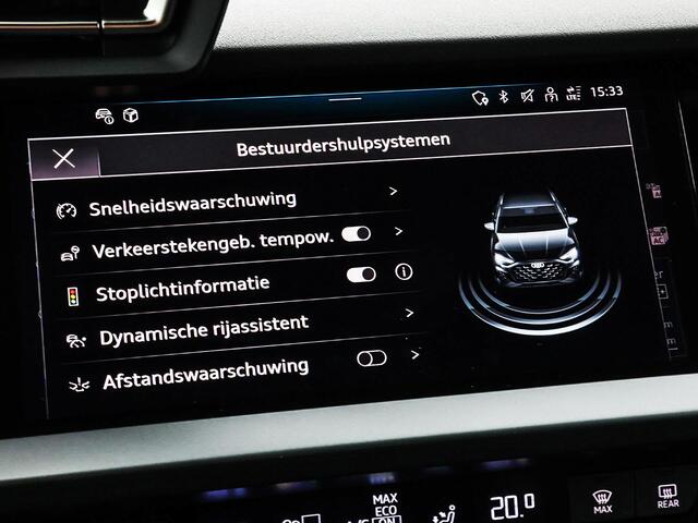 Audi A3 SPORTBACK 40 TFSIe 204pk S Edition · Camera · Apple/Android Car Play · Parkeerassistent · ACC · Optiekpakket Zwart · Stoelverwarming · Garantie t/m 08-07-2029 of 100.000km