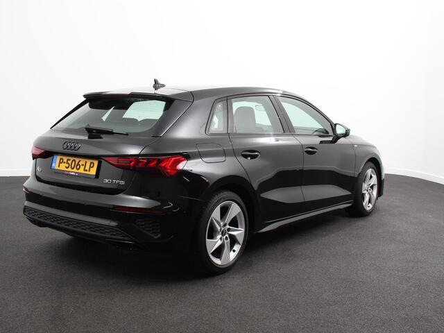 Audi A3 SPORTBACK 30 TFSI S edition S-tronic Navigatie Apple Carplay/Android Auto Parkeersensoren Adaptive Cruise Control Full Led Climate Control Virtual Cockpit Lichtmetalen velgen
