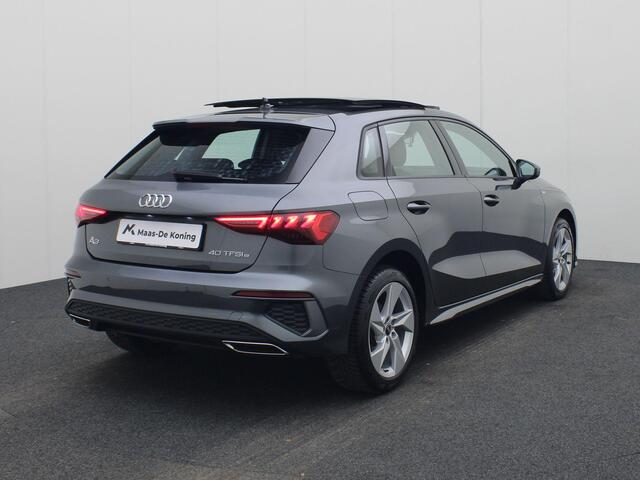 Audi A3 SPORTBACK 40 TFSIe 150kW/204PK S Line · Panoramadak · Cruise control adaptief · Drive select