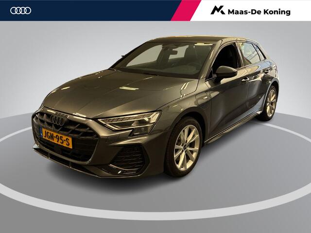 Audi A3 SPORTBACK 40 TFSIe 204pk S-tronic S edition · Apple/Andropid Car Play · Camera · Navigatie · Drive Select · Stoelverwarming · 17'' Inch · Garantie t/m 06-10-2029 of 100.000km
