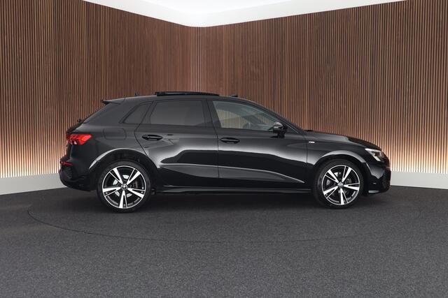 Audi A3 SPORTBACK 40 TFSI e 204pk S Edition Keyless Stoelverwarming Navigatie Virtual Cockpit Panoramadak 2x S-Line